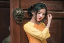 Nhan sắc đẹp tựa trăng rằm của nữ sinh Hải Dương