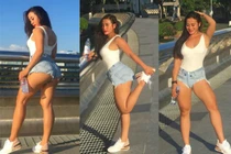 Mỹ nữ Việt siêu vòng 3 làm dân mạng bấn loạn