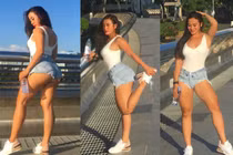 Mỹ nữ Việt siêu vòng 3 làm dân mạng bấn loạn