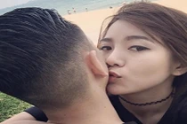 Dân mạng tò mò về người tình giấu mặt của hot girl MU