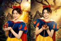 Lọ Lem "đu trend" hóa thân thành nàng công chúa Bạch Tuyết