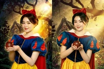 Lọ Lem "đu trend" hóa thân thành nàng công chúa Bạch Tuyết