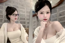 Diện váy quây, nữ coser YuGi Kiều Oanh khoe vòng 1 "tràn viền"