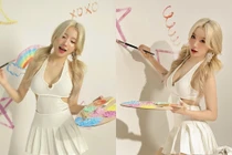 Khoe vòng 1 "ná thở", hot girl lấy chồng thiếu gia gây chú ý