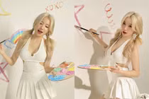 Khoe vòng 1 "ná thở", hot girl lấy chồng thiếu gia gây chú ý