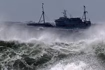 Dự báo thời tiết hôm nay: Áp thấp mạnh lên hướng về phía Tây Bắc