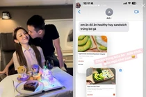 Đoạn tin nhắn chứng minh Huyền Baby được chồng chăm như em bé