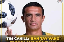 Chết cười "biệt danh mới" của Tim Cahill sau lễ bốc thăm VL World Cup