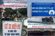 A đây rồi: Biển quảng cáo hài hước, khẩu hiệu bá đạo chỉ có ở Việt Nam