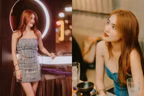 Em gái Công Vinh khoe vóc dáng gợi cảm