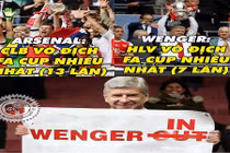 Ảnh chế bóng đá: Arsenal bỏ tất cả để yêu F.A Cup