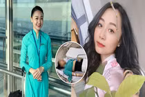 Xót xa nhan sắc nữ tiếp viên hàng không bị xe Mercedes tông