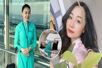 Xót xa nhan sắc nữ tiếp viên hàng không bị xe Mercedes tông