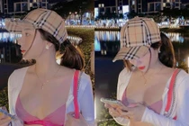 Lăng xê mốt khoe nội y, nữ DJ thu hút mọi ánh mắt 