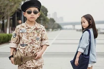 Phát sốt với cặp đôi Hậu duệ mặt trời phiên bản nhí 