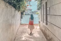 Phát hiện con hẻm sống ảo cực “chill” ở hồ Tây giới trẻ ùn ùn tới check-in