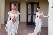 Đi ăn cưới mặc quá phản cảm, cô gái nhận chỉ trích nặng nề