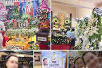 Đám đông livestream, cười đùa phản cảm ở lễ tang nghệ sĩ Anh Vũ