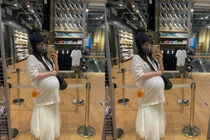 Hot girl "Chuyện nhà Đậu" bỗng khoe ảnh bụng bầu vượt mặt