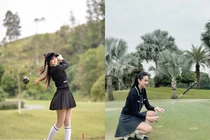 Chăm chơi môn "thể thao nhà giàu", Mai Ngọc ngày càng nóng bỏng