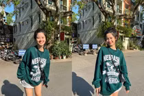 Hàn Hằng lộ mặt mộc xuống phố, xinh đến mức nào?