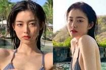 "Nữ thần tắm suối" Trung Quốc sở hữu ánh mắt "nuốt trọn con tim"