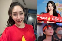 Dàn hot girl "đặt cửa" ĐT Việt Nam hạ Thái Lan tại chung kết 