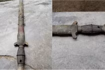 Đào được thanh kiếm cổ, thanh niên lên mạng hỏi nguồn gốc và cái kết
