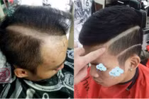 Cánh mày râu cũng khốn đốn với thảm họa làm tóc ăn Tết