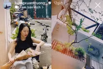 Vợ Lương Xuân Trường hiếm hoi lộ diện sau khi sinh nở