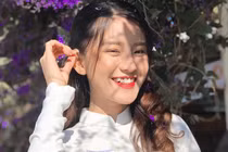 Nữ sinh 2K Sài thành cười thôi cũng khiến đấng mày râu “lụi tim“