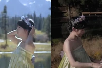 Vừa trở lại, Lý Tử Thất đã mạnh dạn khoe khung hình gợi cảm