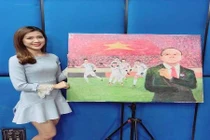 Chết mê với nhan sắc BTV mặc bikini lên sóng World Cup