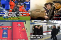 Ảnh chế bóng đá: Mourinho nhỡ tàu, Chelsea bị "hủy diệt"