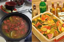 Thành phẩm pha rượu hoa quả của chàng thanh niên khiến dân mạng “phát ớn“