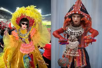 Cổ vũ đội tuyển Việt Nam, Phạm Thoại bị chê vẫn "ố dề" 