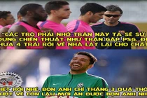 Ảnh chế bóng đá: Juventus "củ hành" Barca