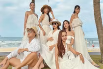 "Vợ thiếu gia Cocobay" khoe "mẹ đỡ đầu" của con toàn gái xinh 