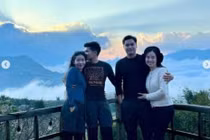 Ly Kute cùng chồng mới du lịch đầu năm, tiết lộ sự trùng hợp