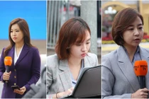 Mê mẩn nhan sắc những nữ phóng viên tác nghiệp tạị thượng đỉnh Mỹ-Triều