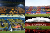 Những tác phẩm nghệ thuật trên khán đài do CĐV tạo ra