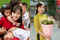 Cô giáo tiểu học đẹp tựa thiên thần làm dân mạng “đổ gục”