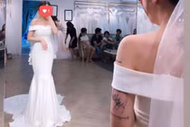 Con gái Minh Nhựa khoe ảnh diện váy cưới, hỉ sự sắp tới?