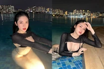 Nữ tiếp viên hàng không hot nhất Sài thành hở bạo lộ body chuẩn