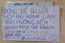 Cười ra nước mắt với loạt ảnh họp phụ huynh có 1-0-2 trên MXH