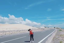 Dân mạng thích thú với cảnh đẹp ấn tượng của “Sahara Việt Nam“