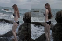 Cựu nữ cầu thủ Việt Nam tung ảnh bikini chào hè cực nóng bỏng