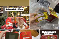 Giỏ quà Tết ngoài xịn trong ''fake'' khiến gia chủ khóc thét