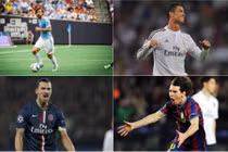 Đội hình 11 chân sút phạt tốt nhất bóng đá châu Âu