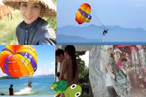 Bị ném đá, cô gái đánh rơi iPhone 7 xuống biển nói gì?